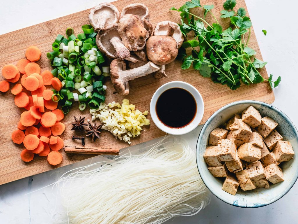 Tofu with Sauteed Veggies - Breakfast Ideas without Eggs