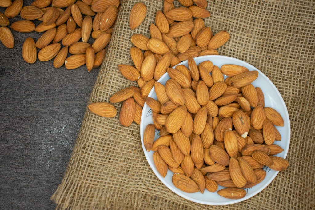 Almonds - Best foods that increase Testosterone